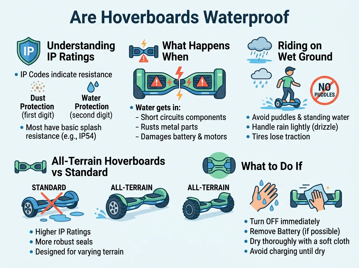 Are Hoverboards Waterproof?