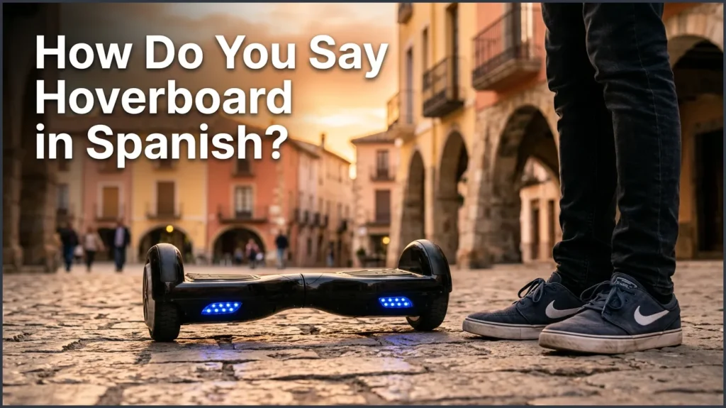 How Do You Say Hoverboard in Spanish?
