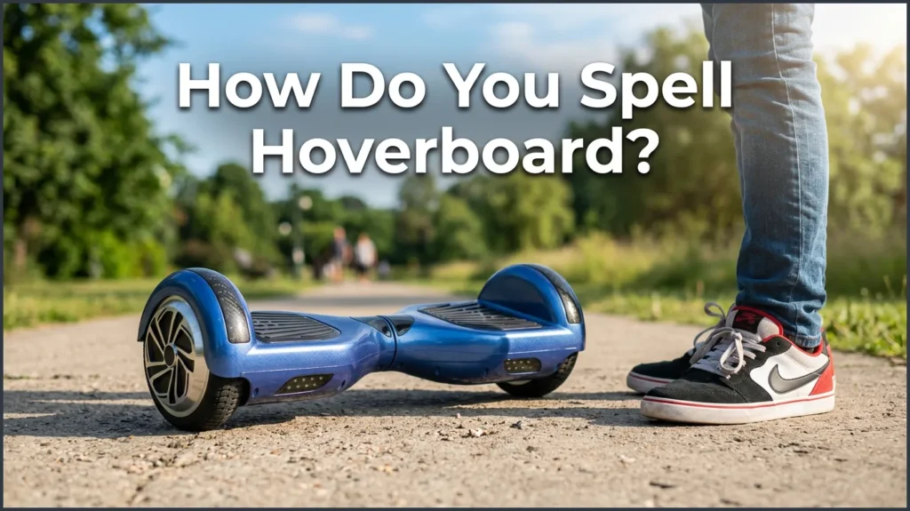 How Do You Spell Hoverboard?