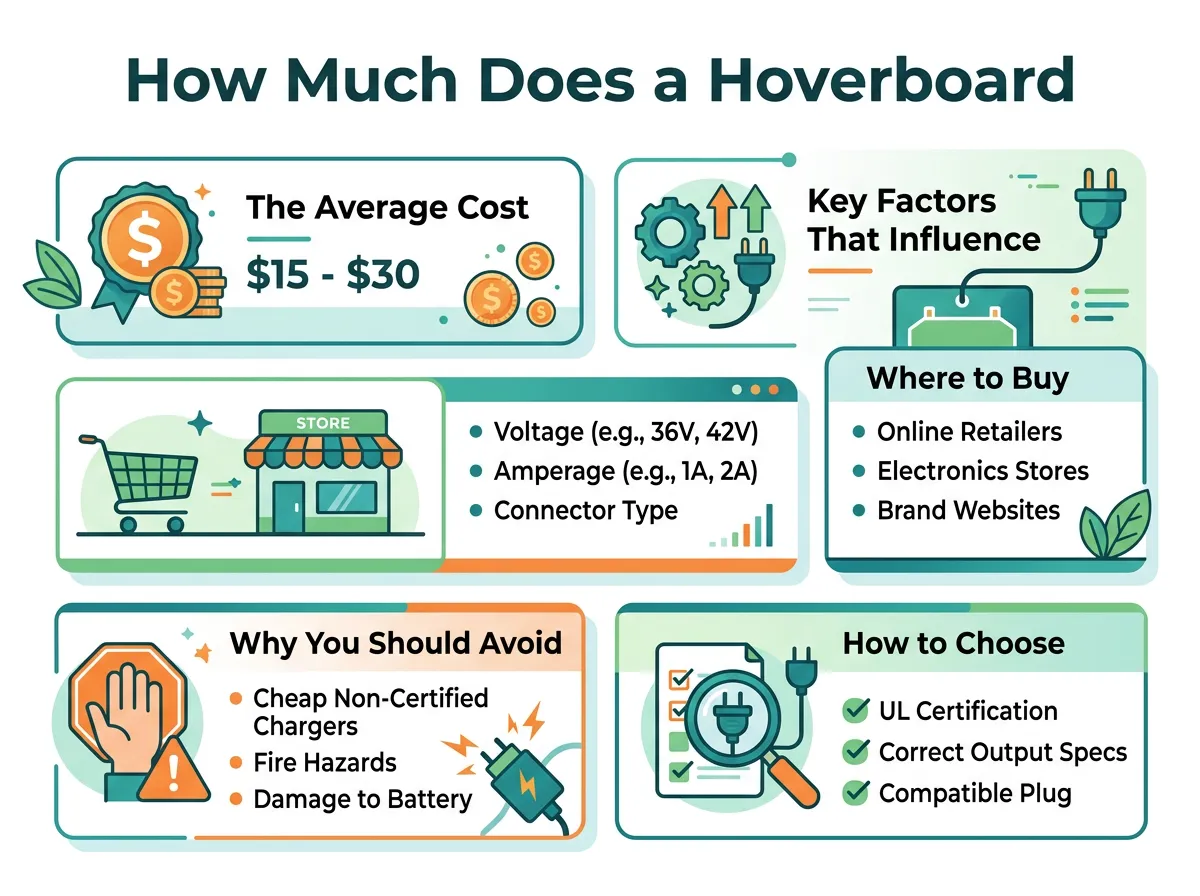 How Much Does a Hoverboard Charger Cost?