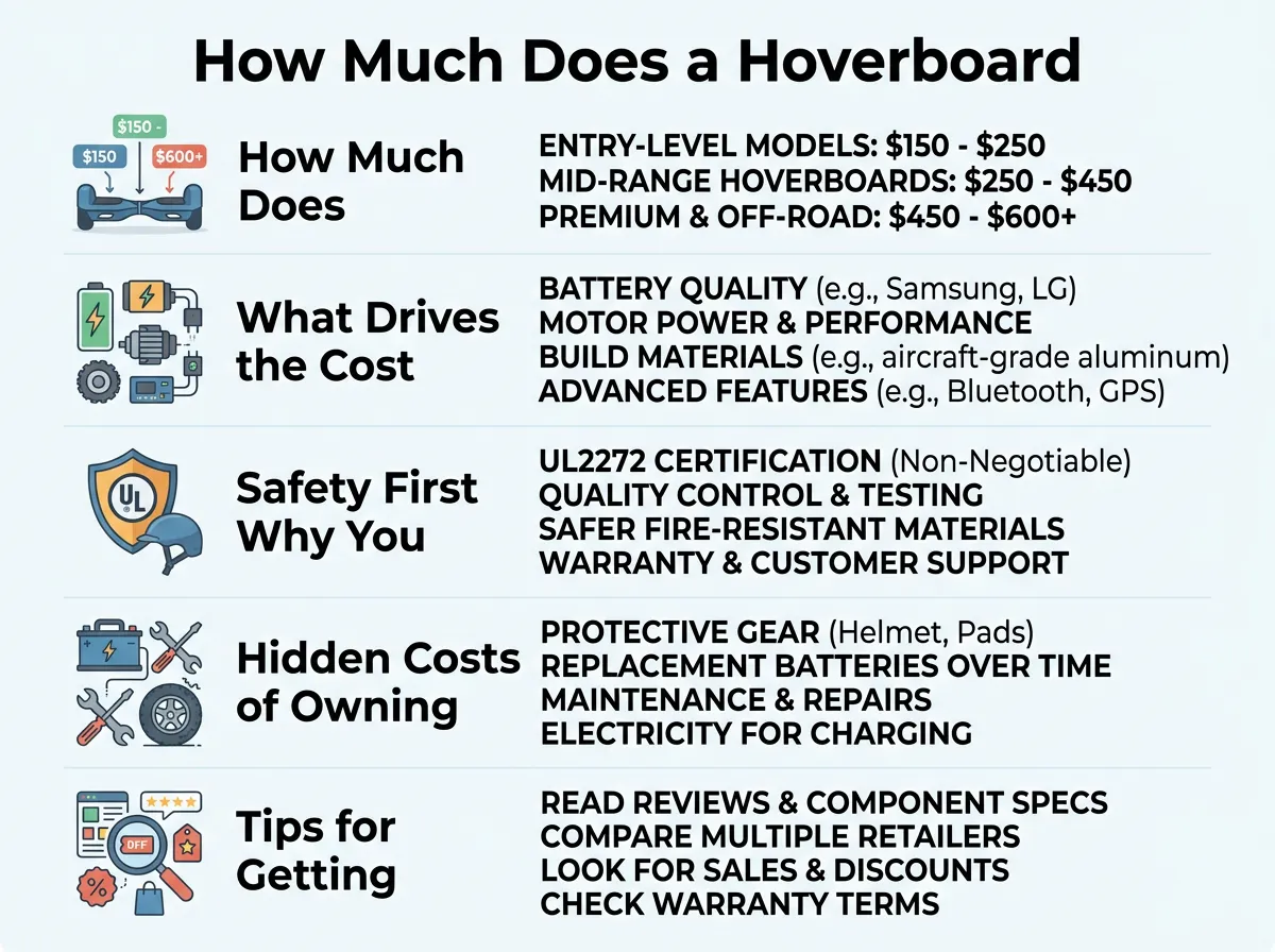 How Much Does a Hoverboard Cost?