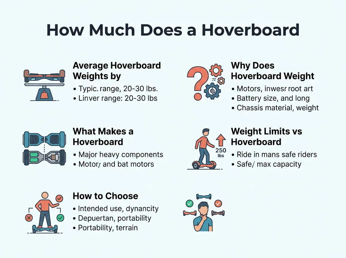 How Much Does a Hoverboard Weigh?