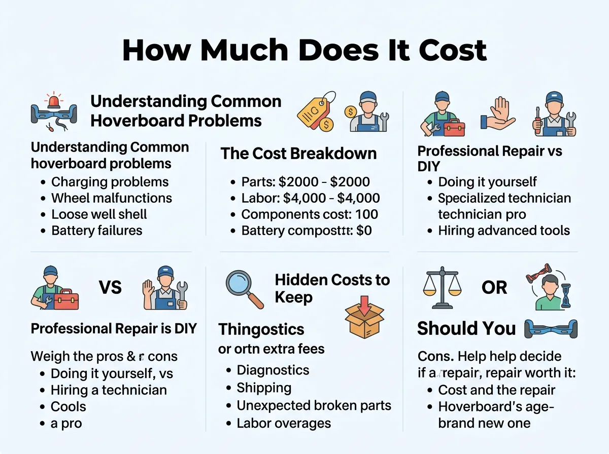 How Much Does It Cost to Repair a Hoverboard?