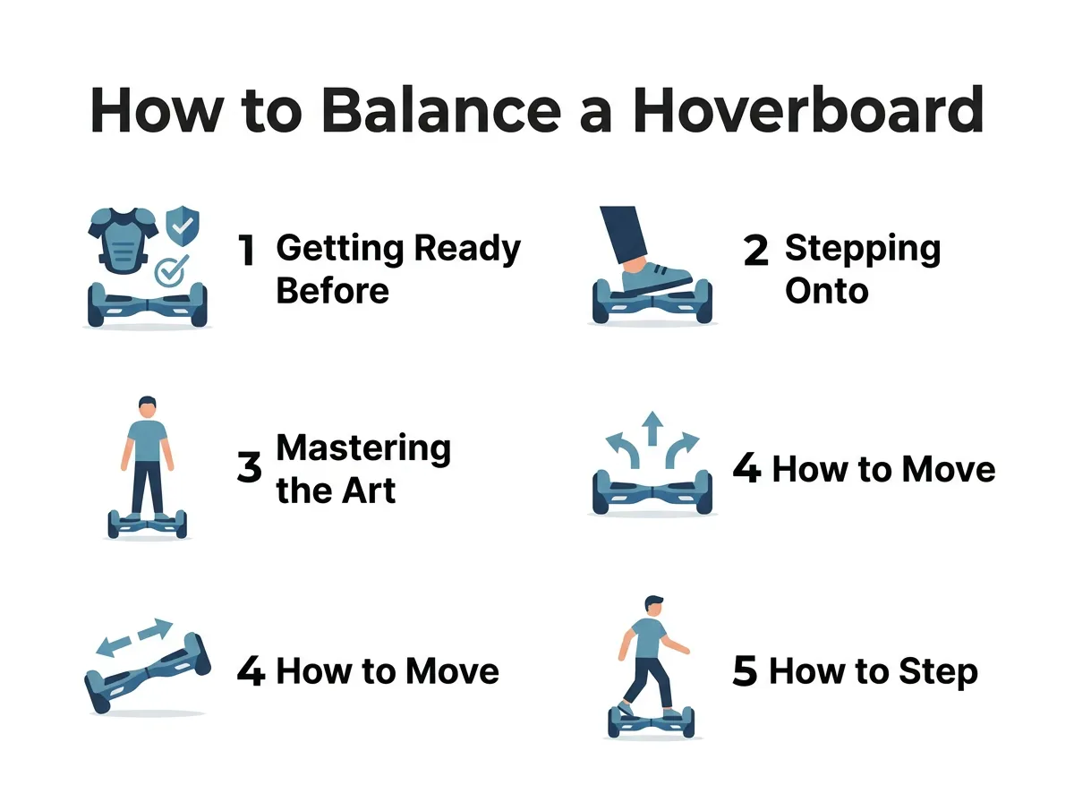 How to Balance a Hoverboard?