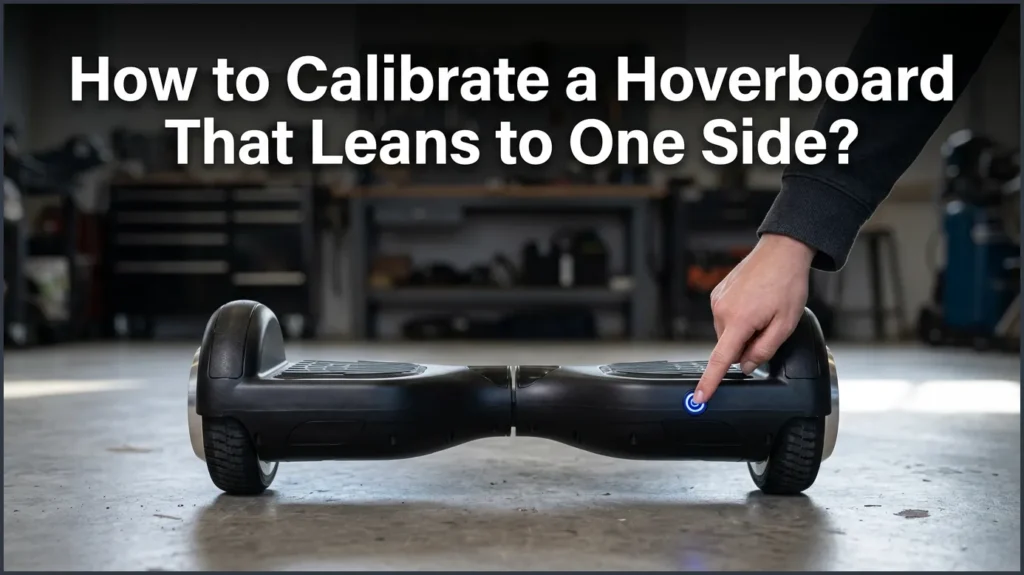How to Calibrate a Hoverboard That Leans to One Side?