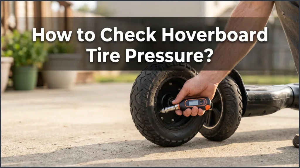 How to Check Hoverboard Tire Pressure?