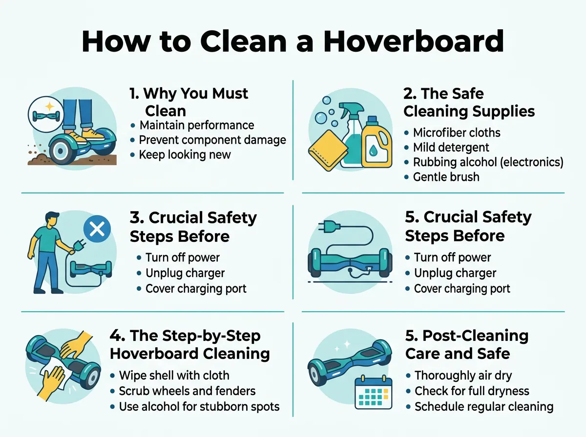 How to Clean a Hoverboard?