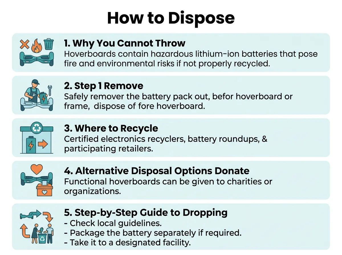 How to Dispose of a Hoverboard?