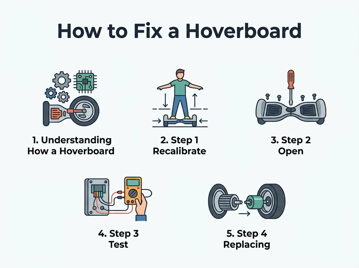 How to Fix a Hoverboard Motor?