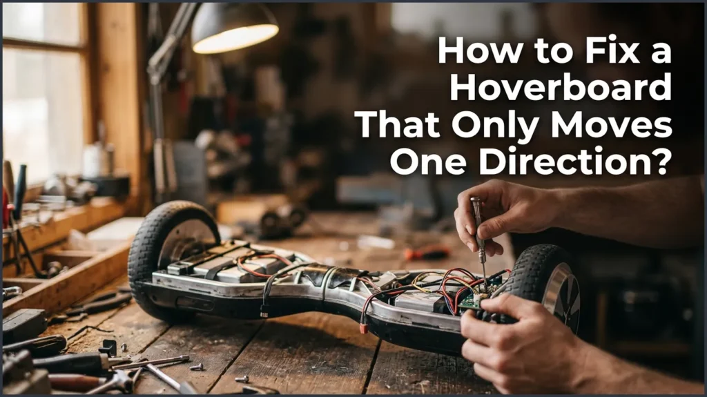 How to Fix a Hoverboard That Only Moves One Direction? How to Fix a Hoverboard That Only Moves One Direction?