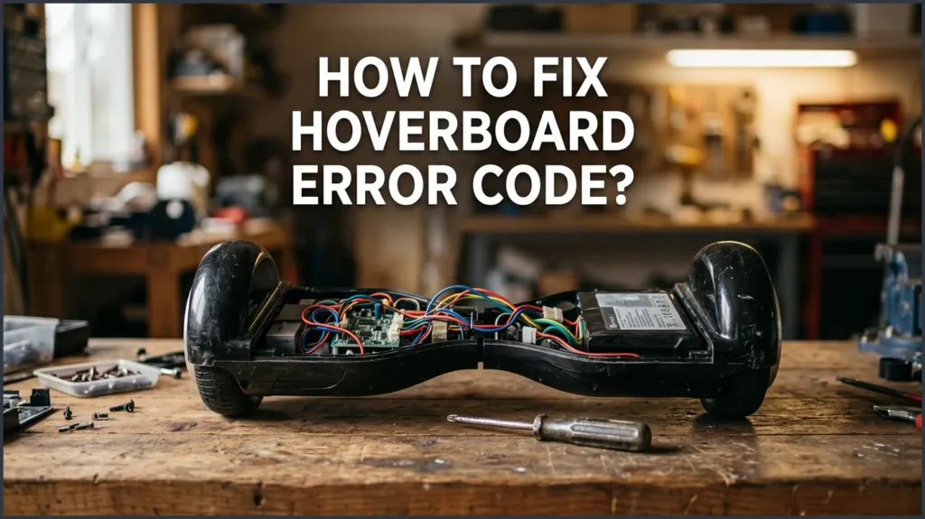 How to Fix Hoverboard Error Code?