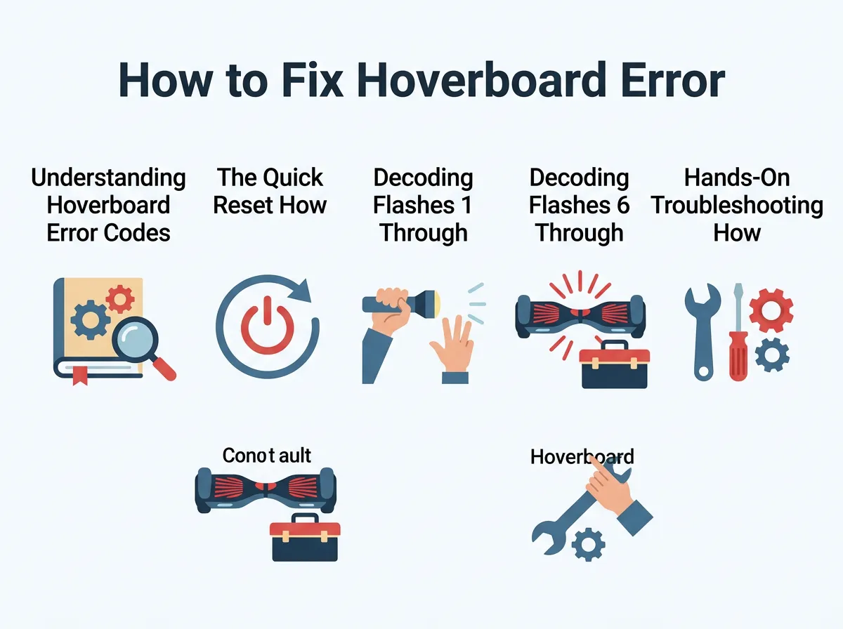 How to Fix Hoverboard Error Code?