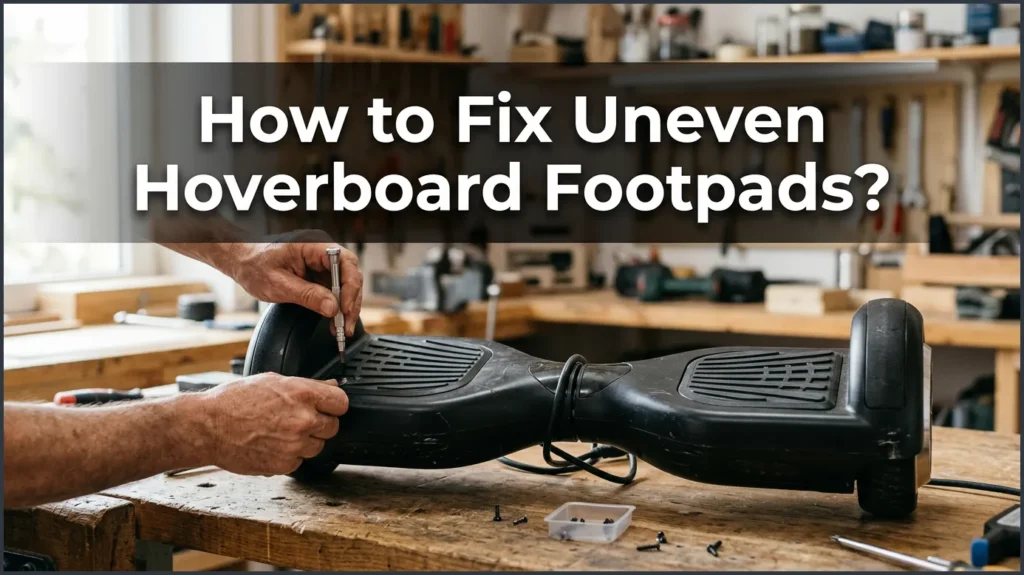 How to Fix Uneven Hoverboard Footpads?