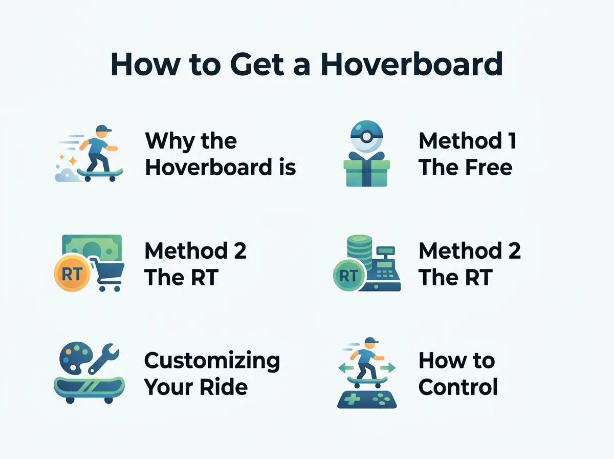 How to Get a Hoverboard in Pokemon Brick Bronze?