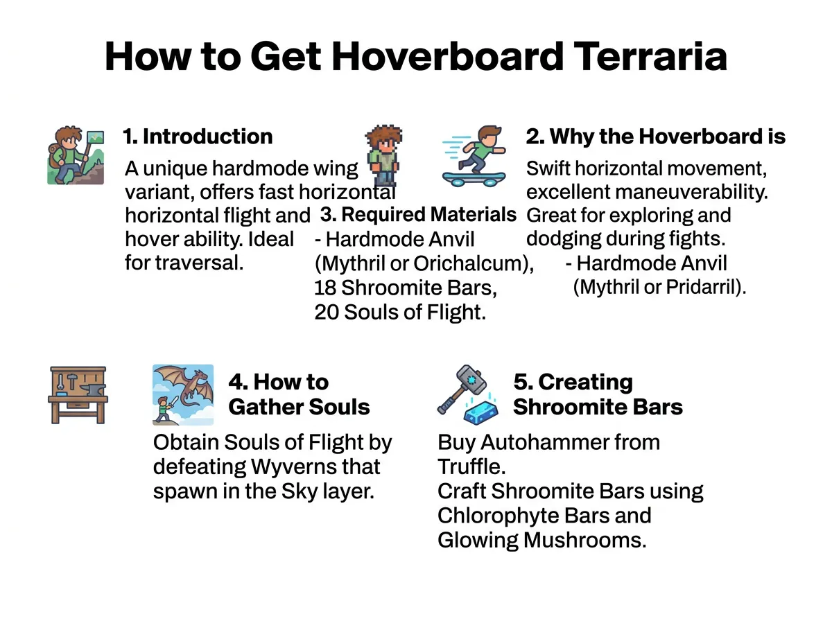 How to Get Hoverboard Terraria?