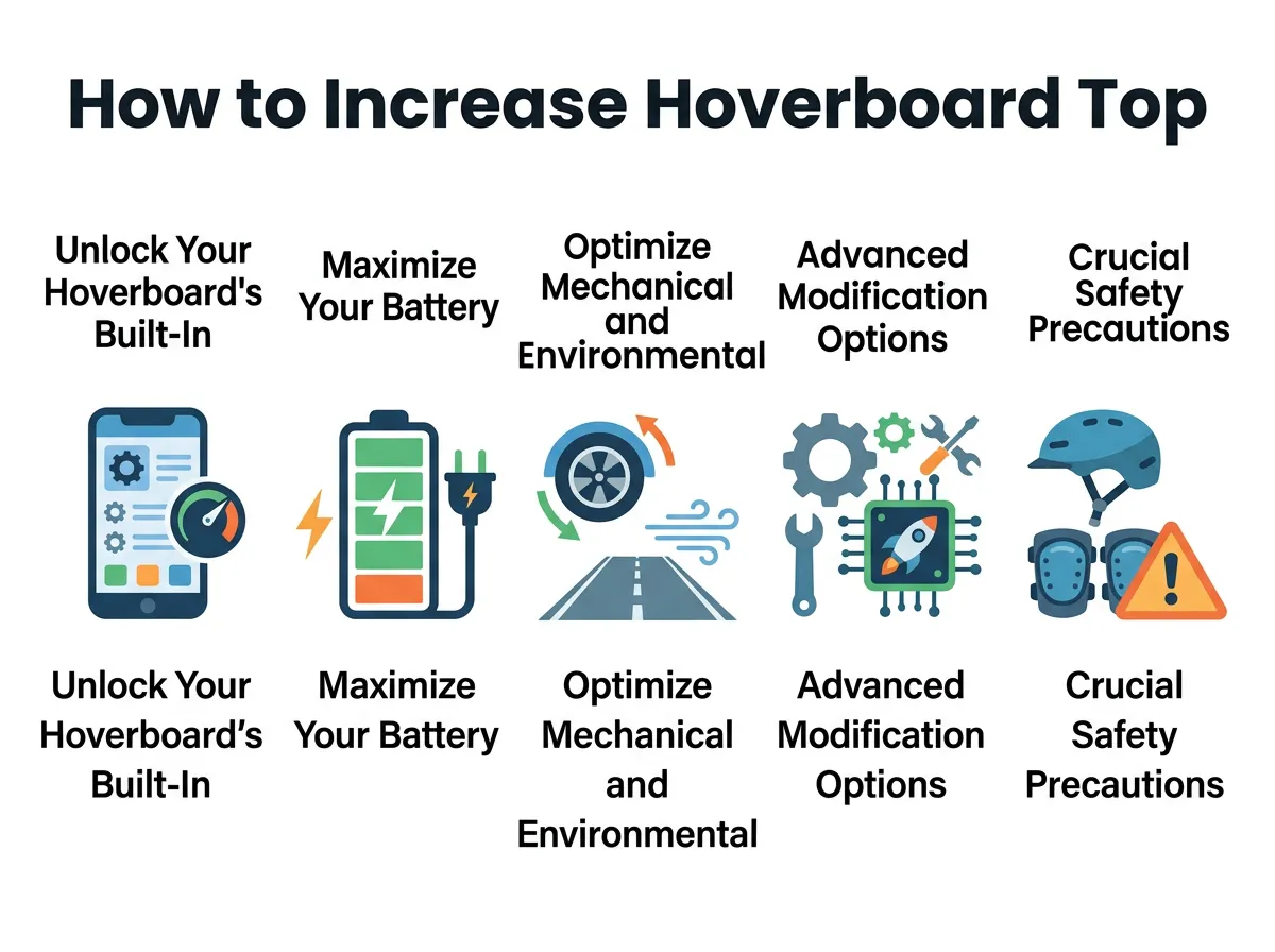 How to Increase Hoverboard Top Speed?