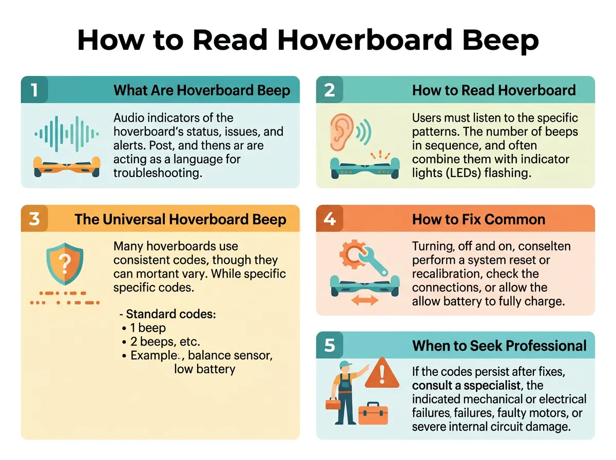 How to Read Hoverboard Beep Codes?