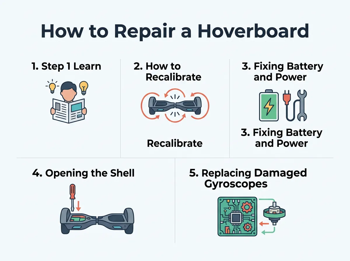 How to Repair a Hoverboard?