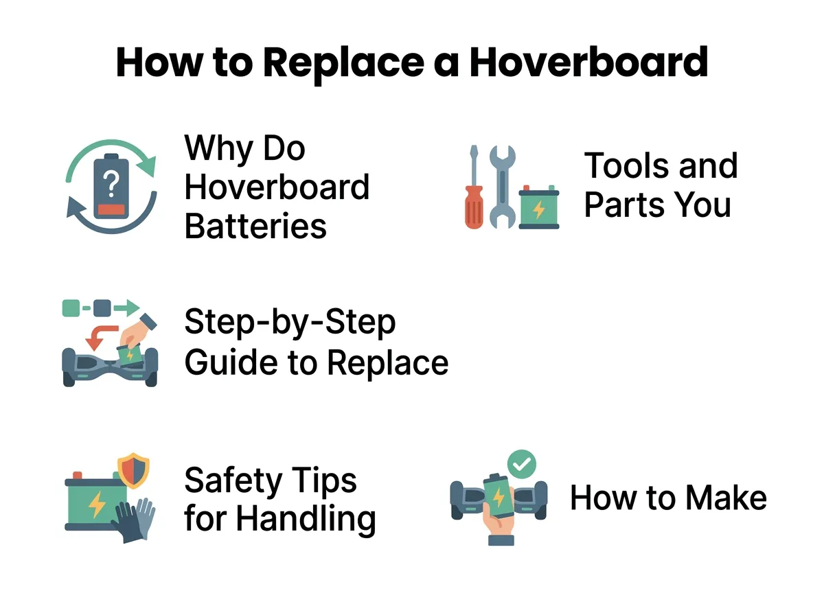 How to Replace a Hoverboard Battery?