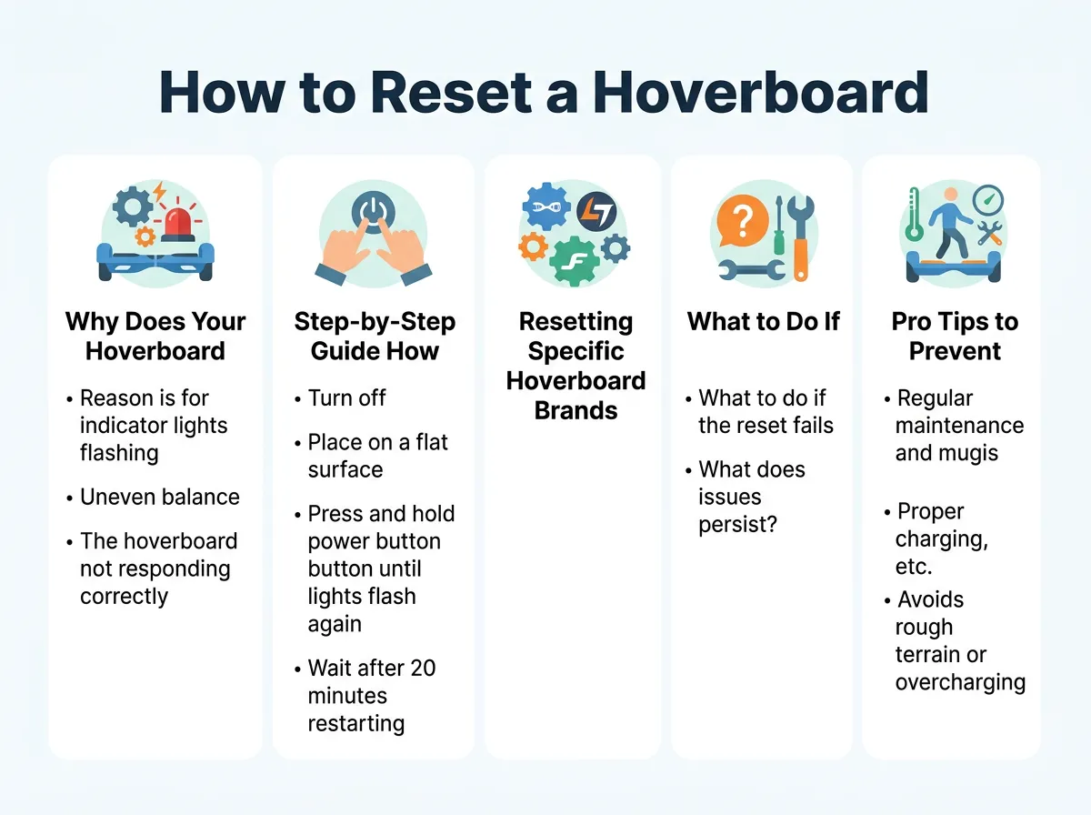 How to Reset a Hoverboard?