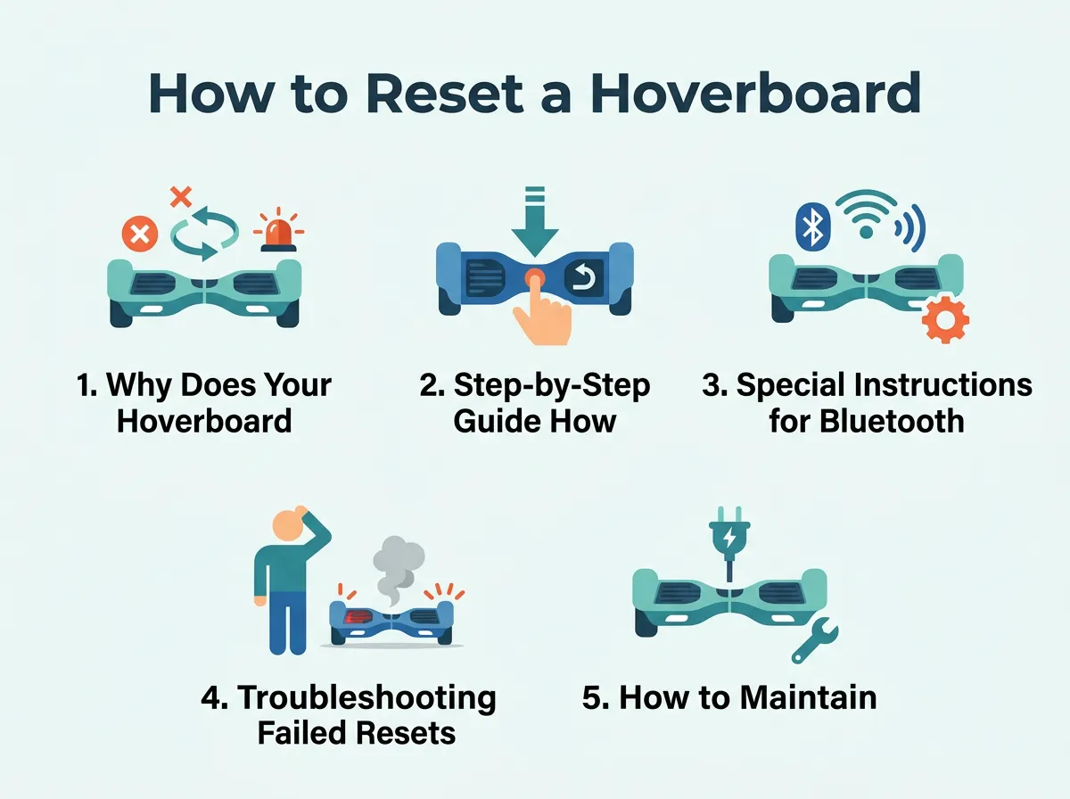 How to Reset a Hoverboard to Factory Settings?