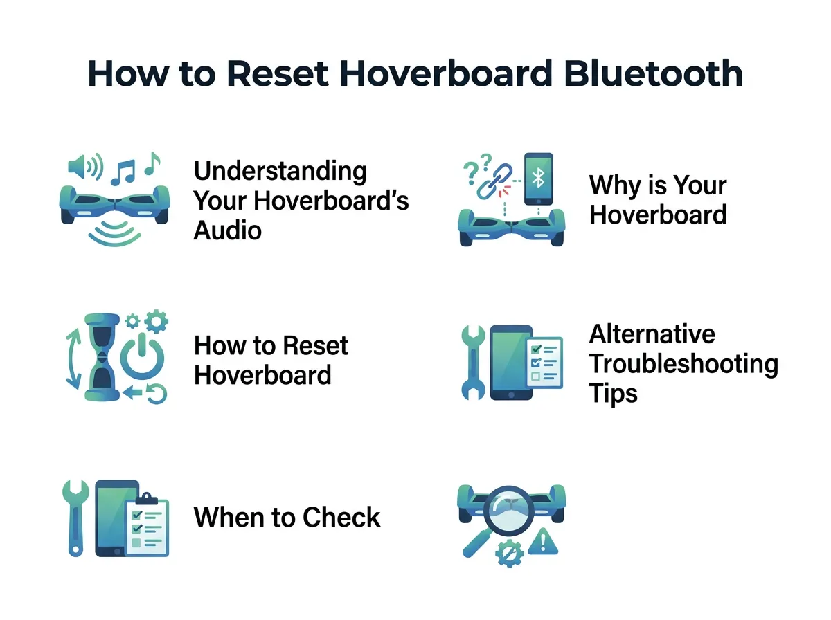 How to Reset Hoverboard Bluetooth Speaker?