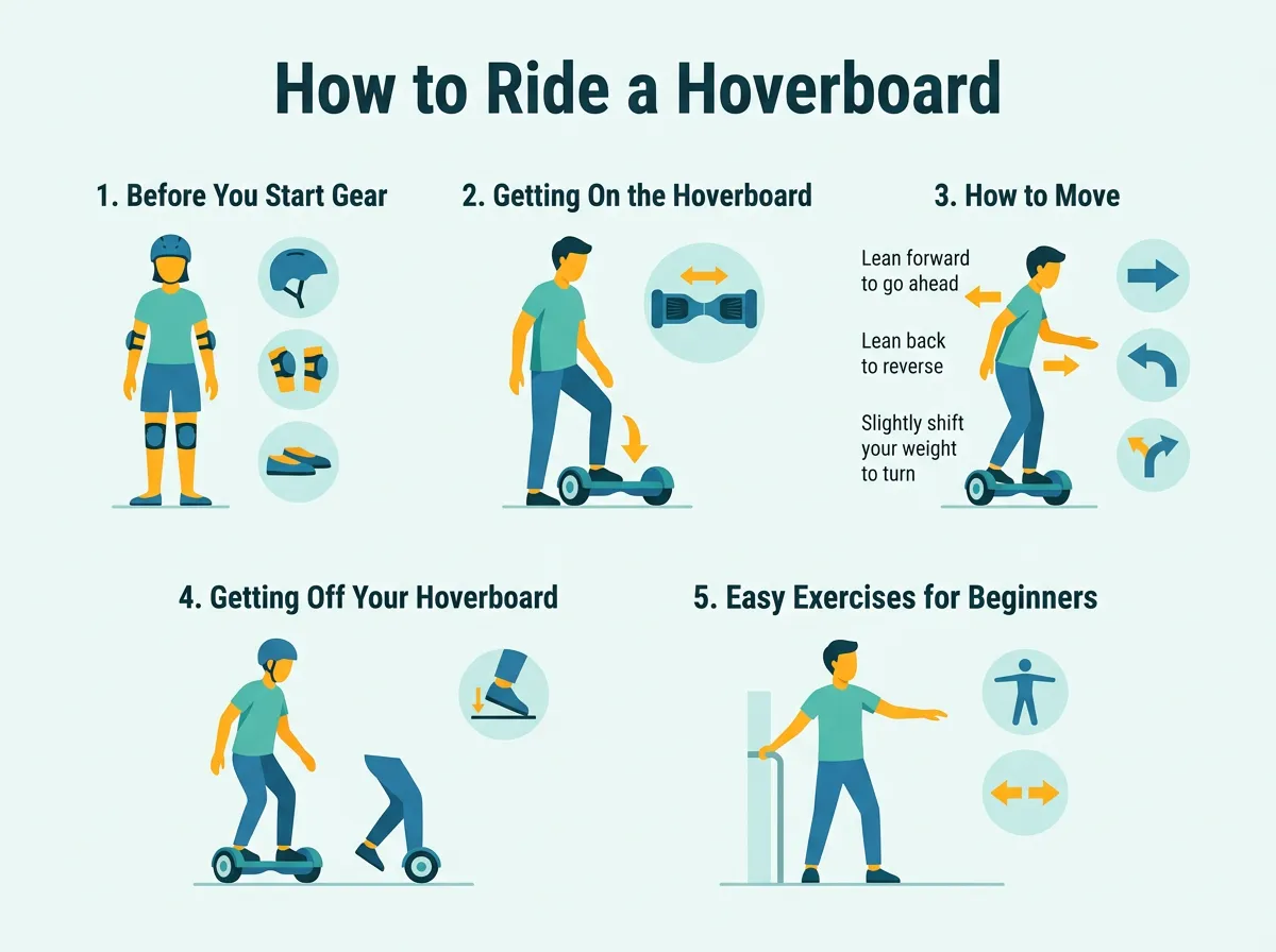 How to Ride a Hoverboard?