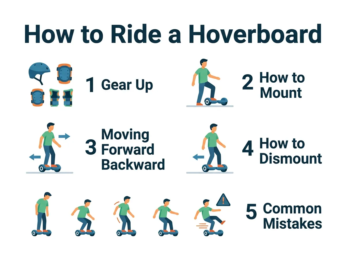 How to Ride a Hoverboard for Beginners?
