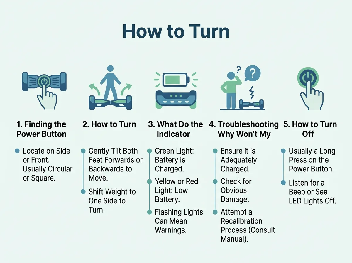 How to Turn on a Hoverboard?