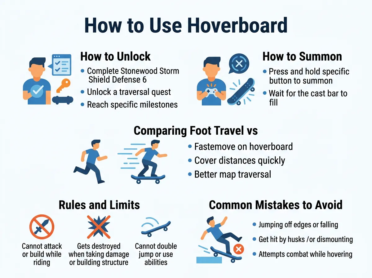 How to Use Hoverboard in Save the World?