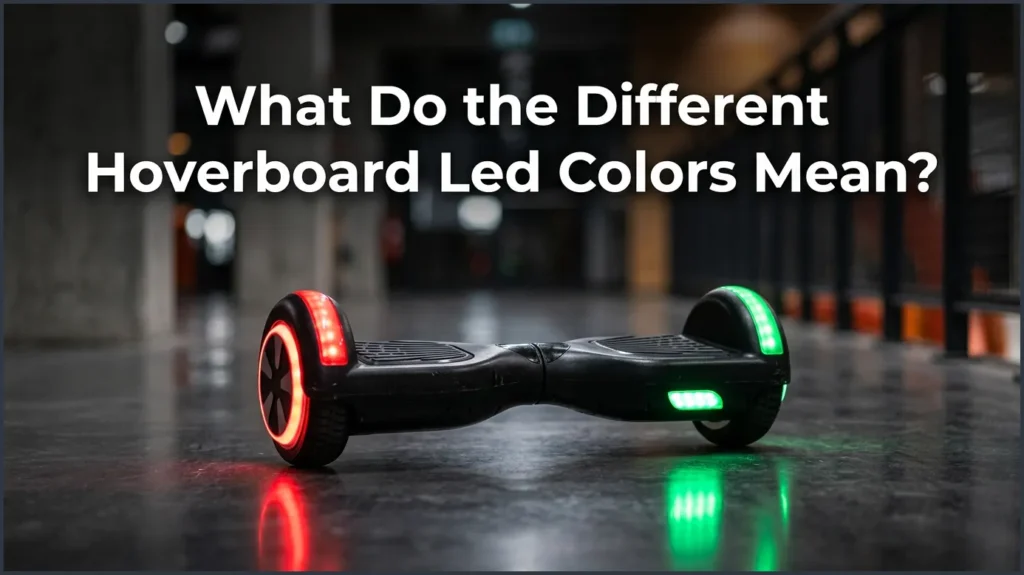 What Do the Different Hoverboard LED Colors Mean?