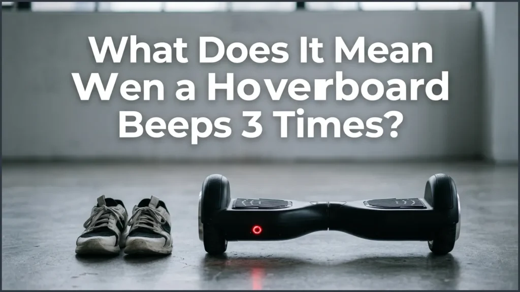 What Does It Mean When a Hoverboard Beeps 3 Times?