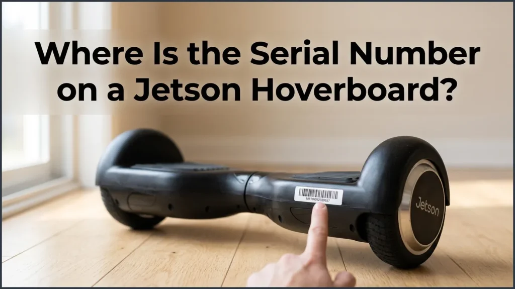 Where Is the Serial Number on a Jetson Hoverboard? Where Is the Serial Number on a Jetson Hoverboard?
