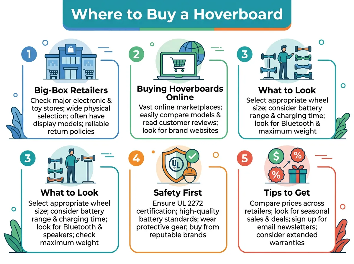 Where to Buy a Hoverboard Near Me?