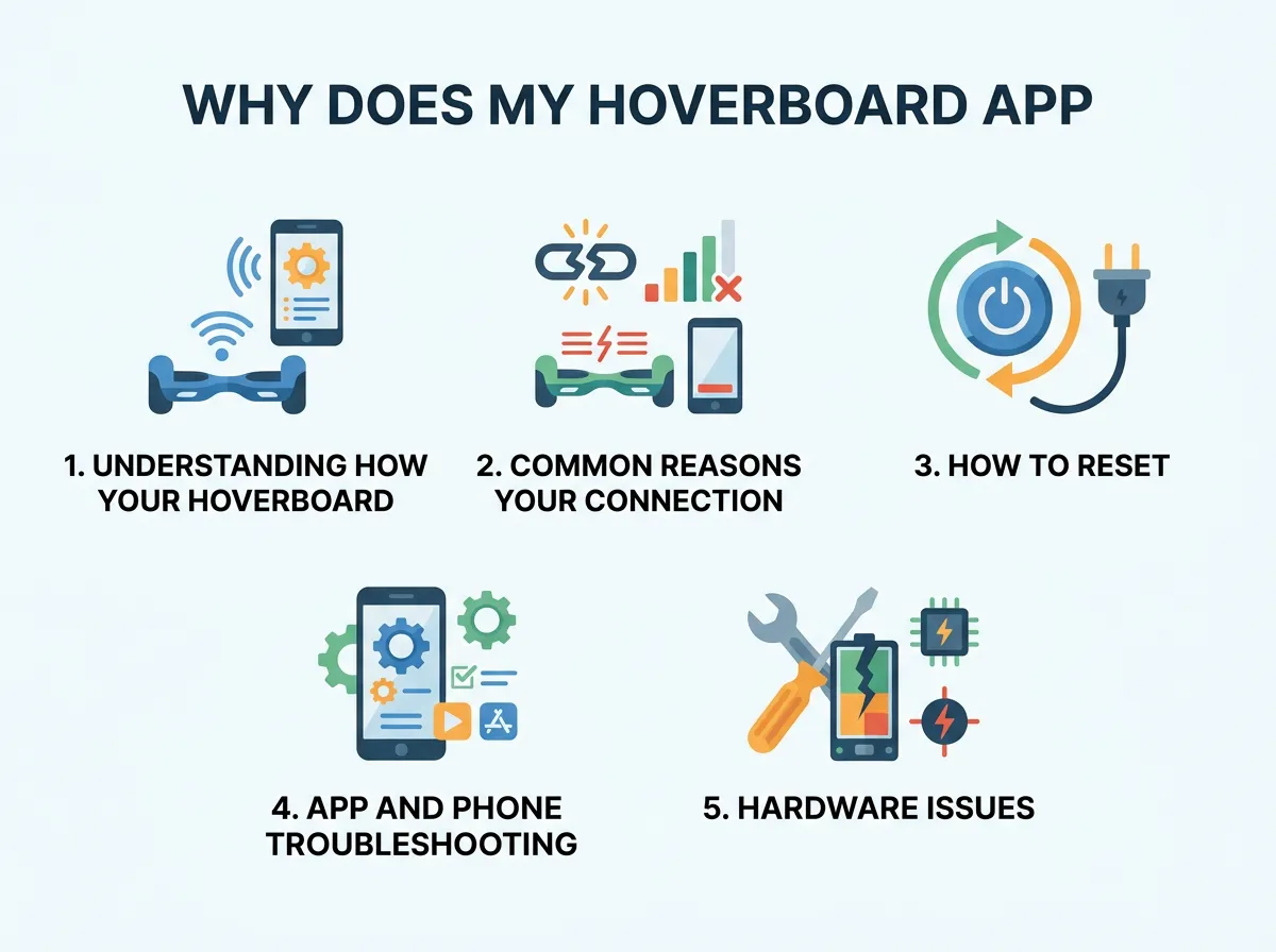 Why Does My Hoverboard App Keep Disconnecting?