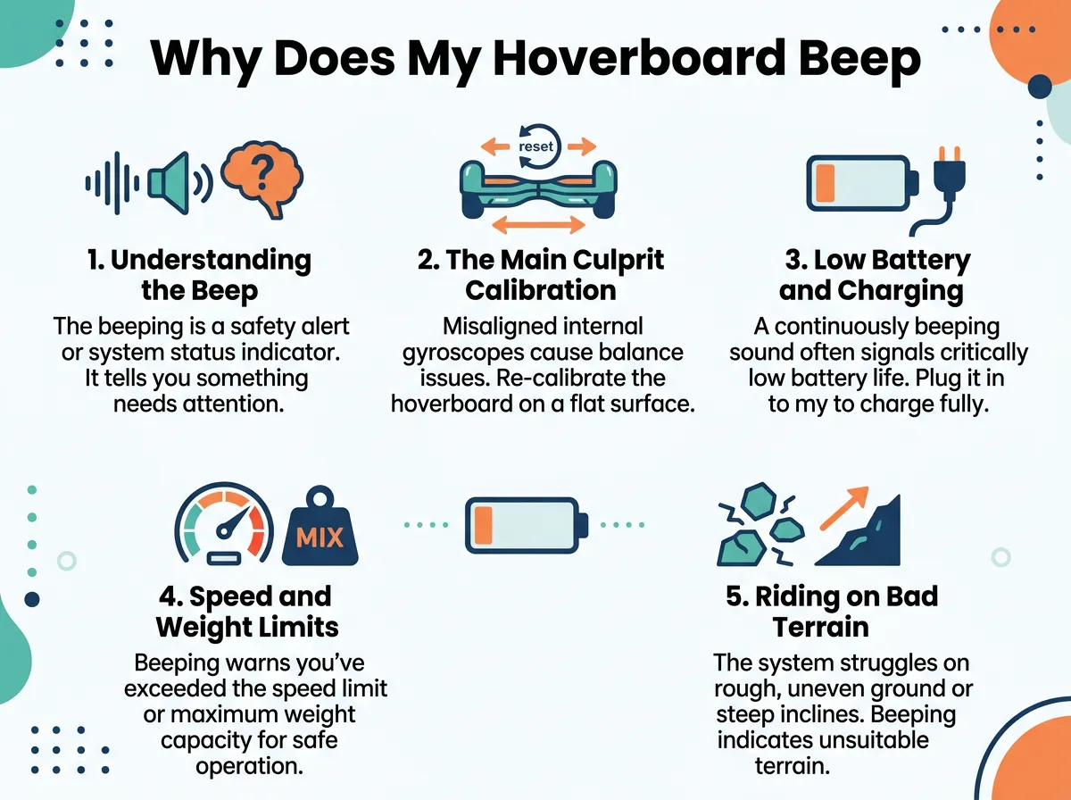 Why Does My Hoverboard Beep Continuously?