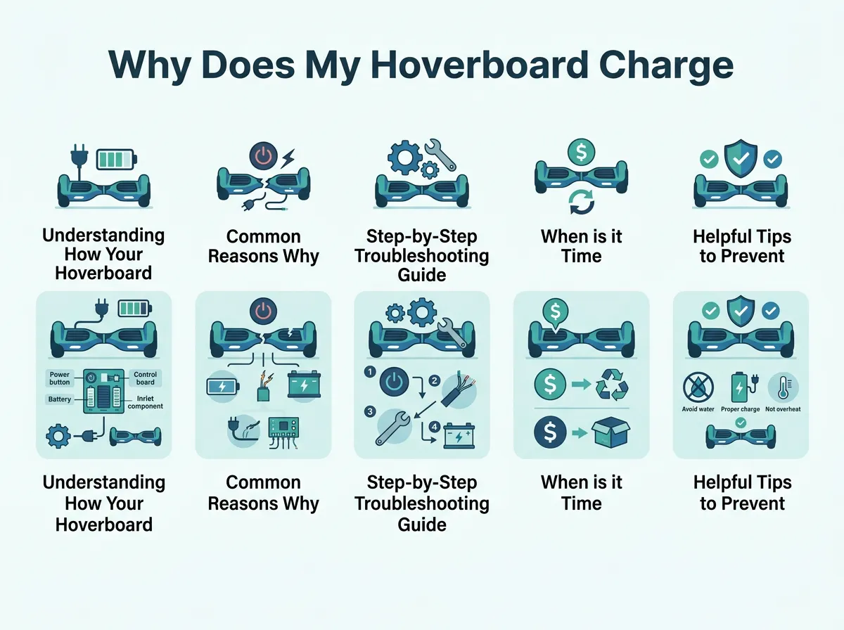 Why Does My Hoverboard Charge but Not Turn On?