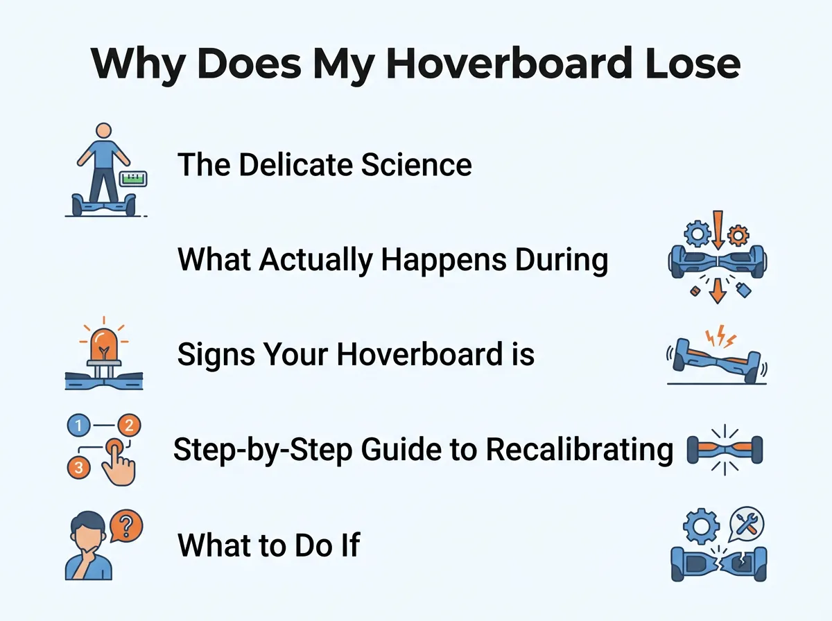 Why Does My Hoverboard Lose Calibration After a Fall?