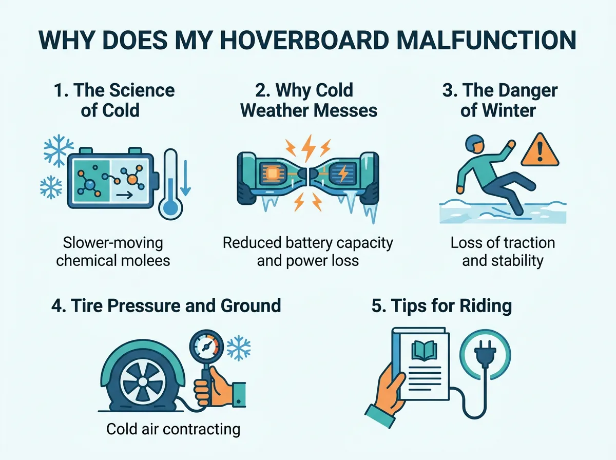 Why Does My Hoverboard Malfunction in Cold Weather?