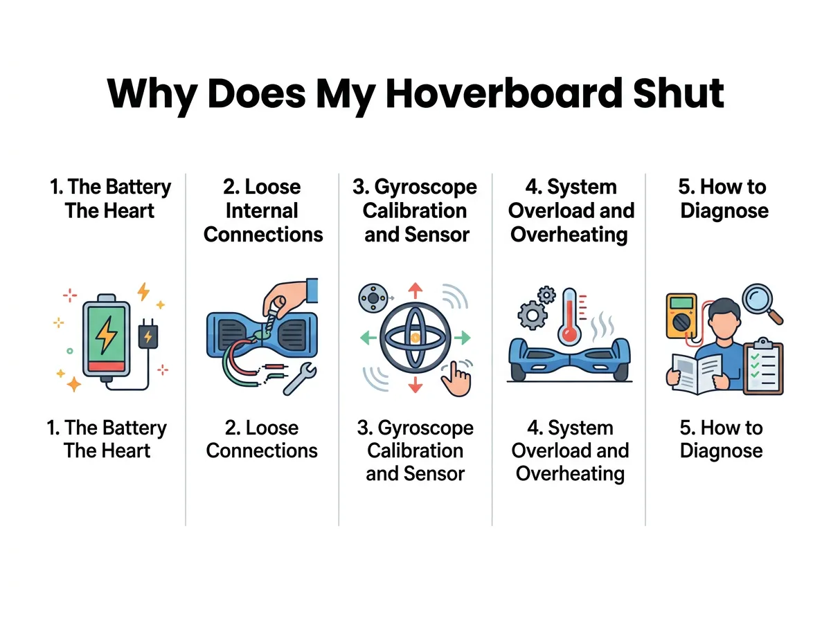 Why Does My Hoverboard Shut Off Randomly While Riding?