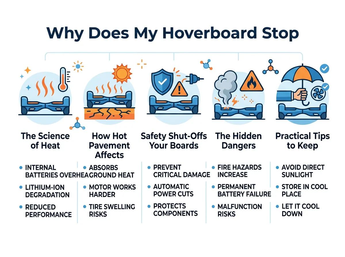 Why Does My Hoverboard Stop Working in Hot Weather?
