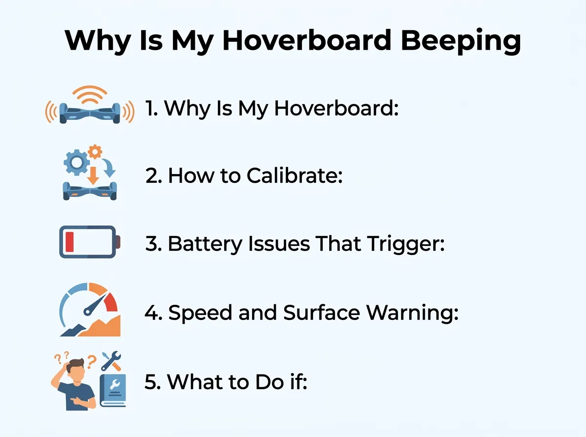 Why Is My Hoverboard Beeping?