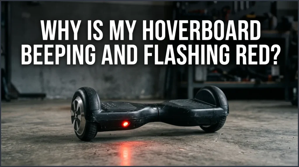 Why Is My Hoverboard Beeping and Flashing Red? Why Is My Hoverboard Beeping and Flashing Red?