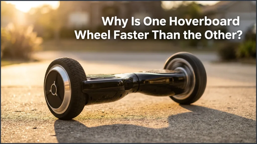 Why Is One Hoverboard Wheel Faster Than the Other? Why Is One Hoverboard Wheel Faster Than the Other?
